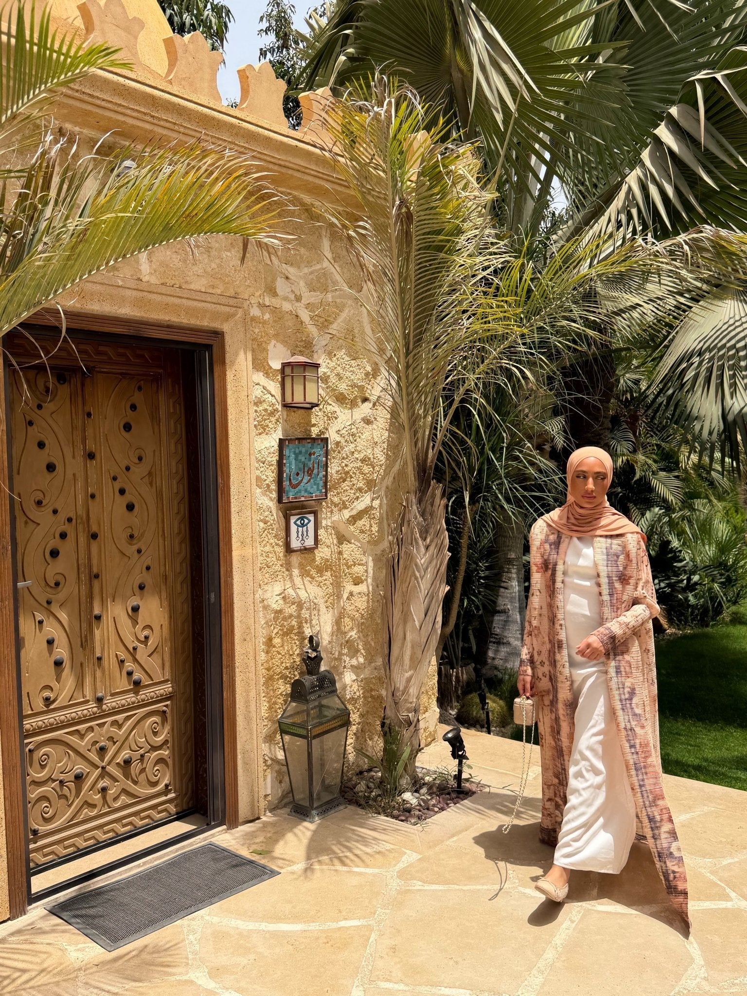 Kimono Alhambra Beige Tapisserie