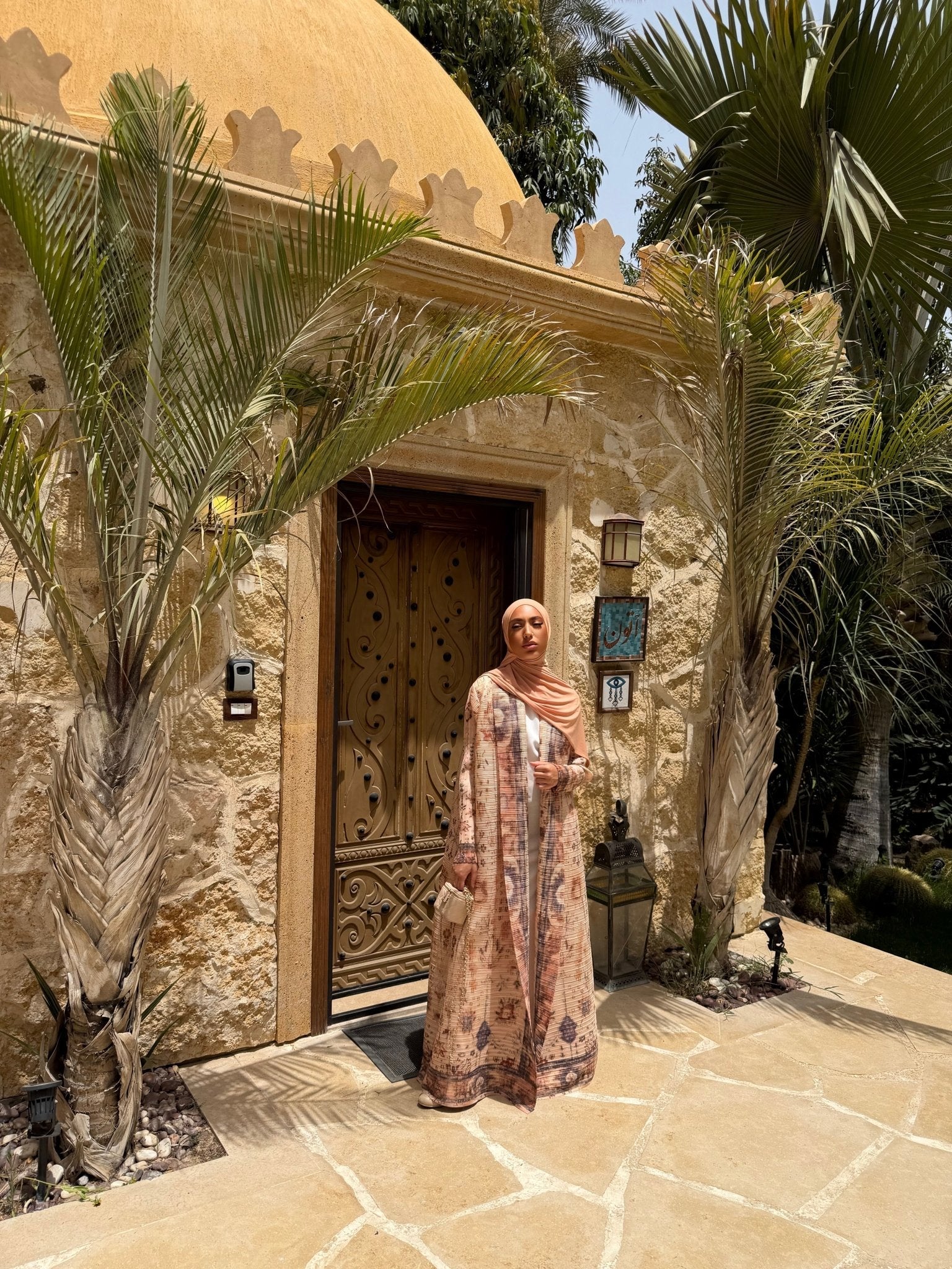 Kimono Alhambra Beige Tapisserie