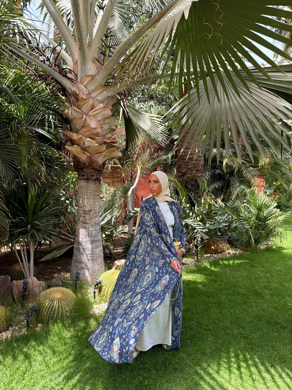 Kimono Alhambra Bleu Persan