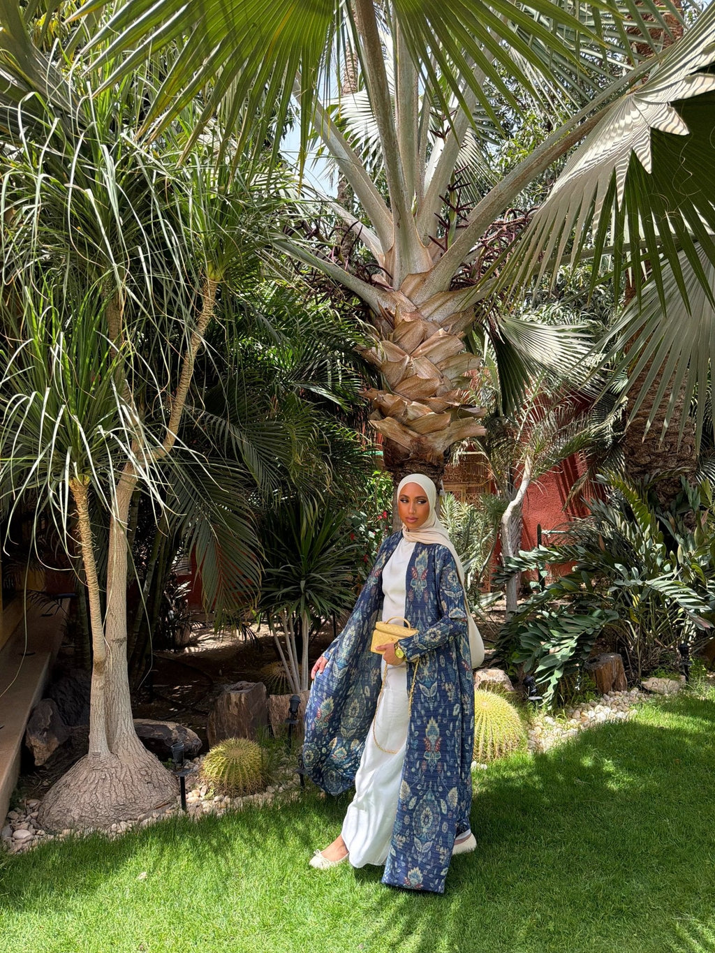 Kimono Alhambra Bleu Persan
