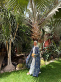 Kimono Alhambra Bleu Persan