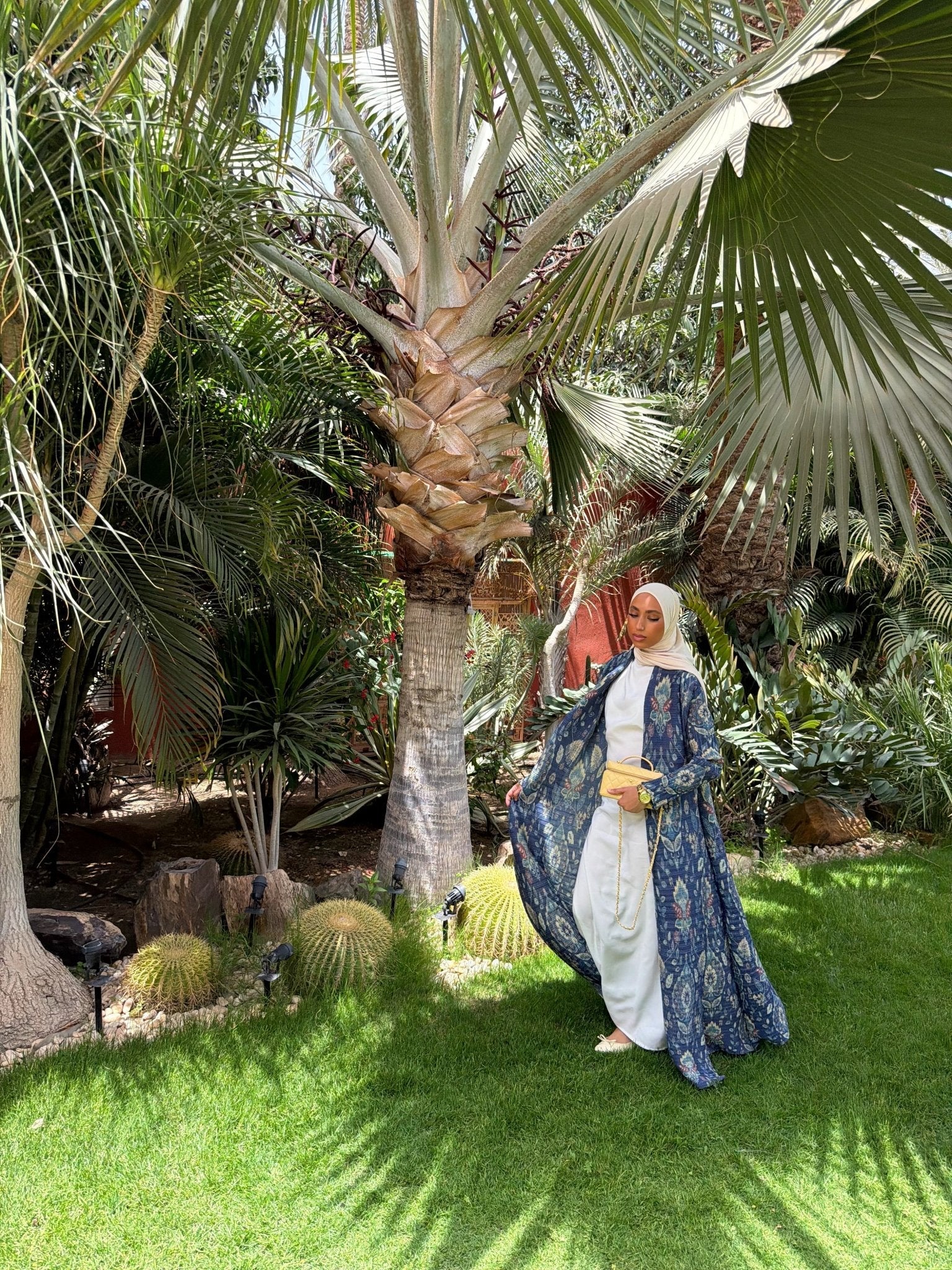 Kimono Alhambra Bleu Persan