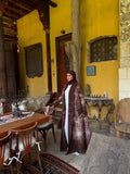 Kimono Alhambra Marron Arabesque