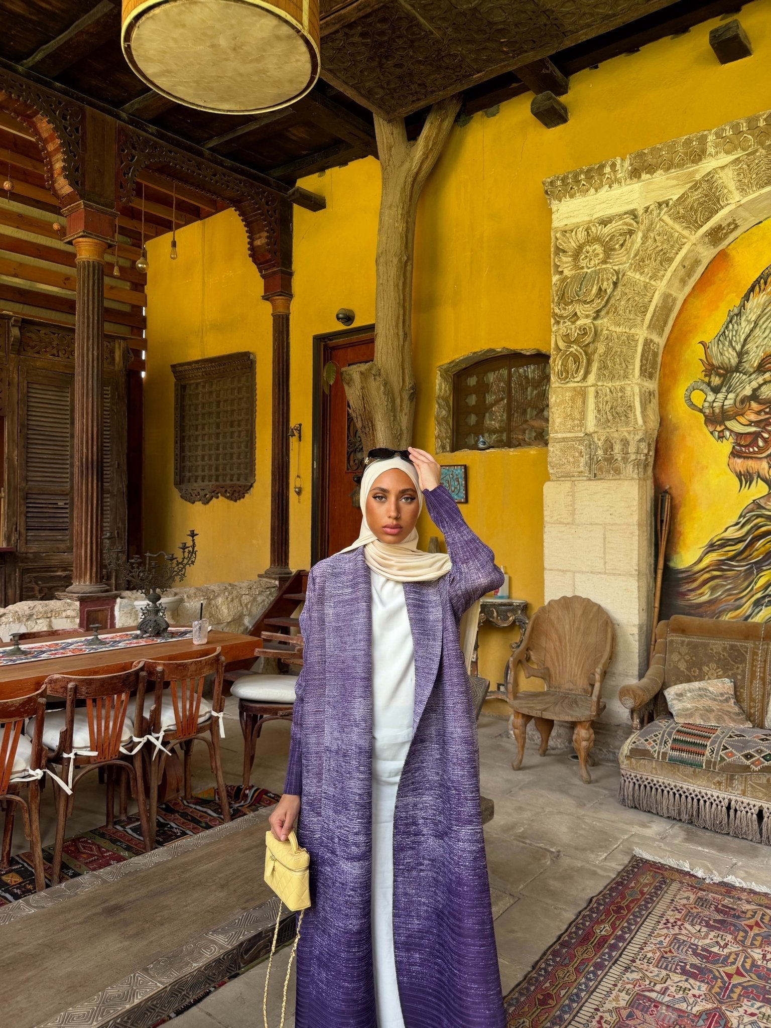 Kimono Alhambra Violet Ombré