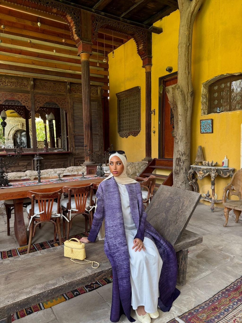 Kimono Alhambra Violet Ombré