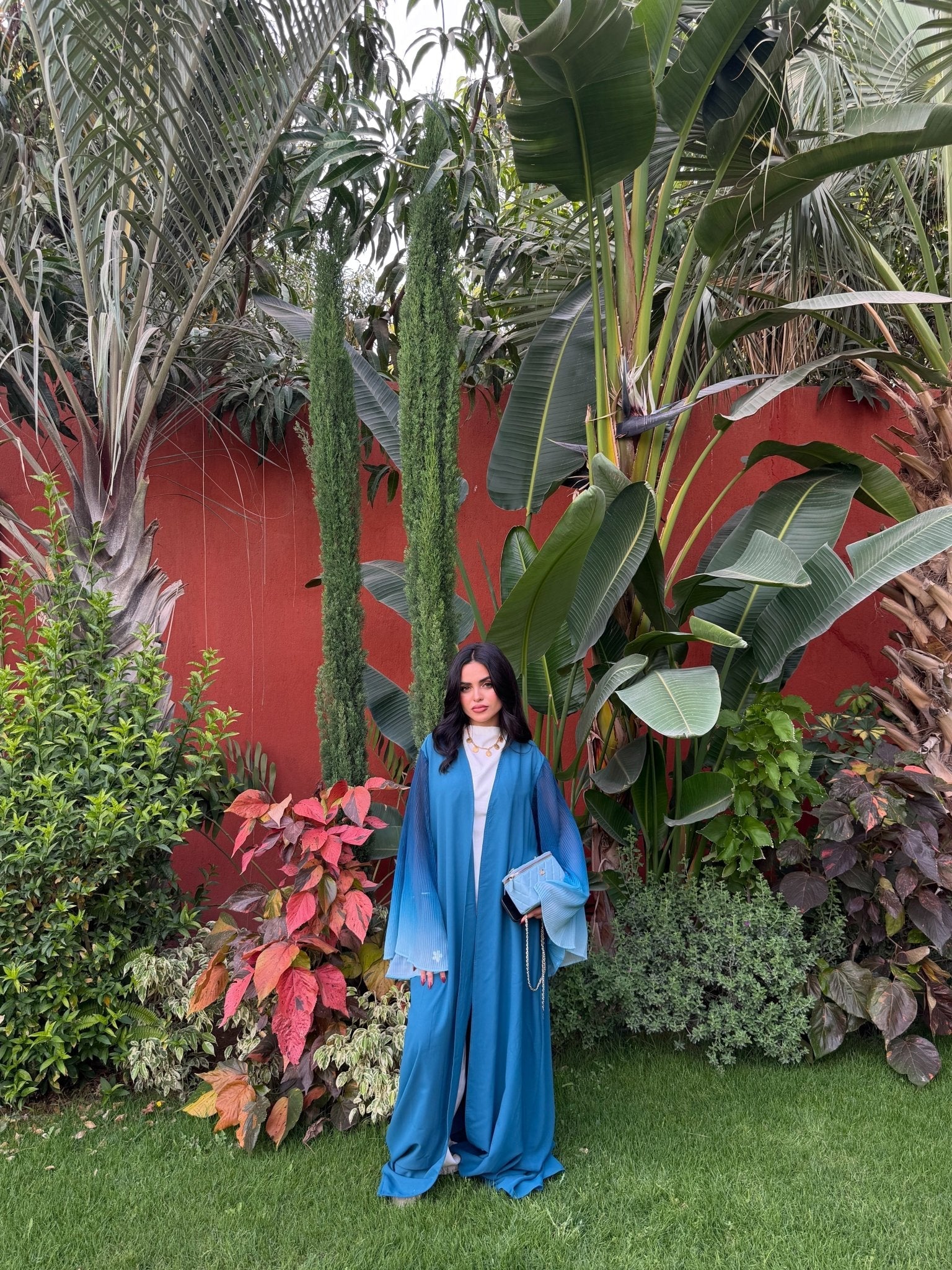 Kimono Yasmine Bleu roi