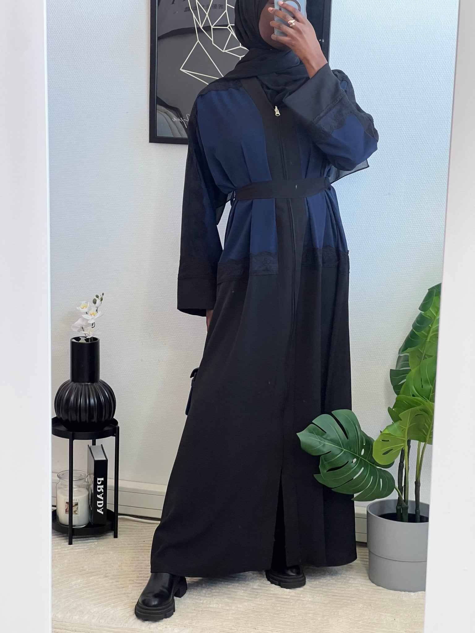 Kimono Zahira Bleu Marine