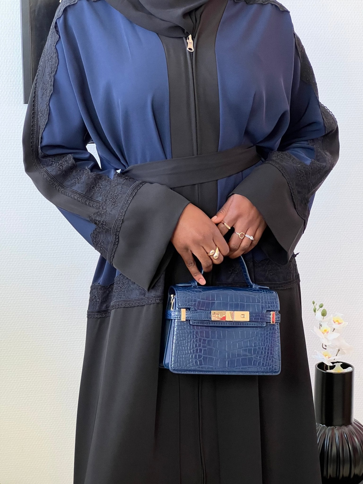 Kimono Zahira Bleu Marine
