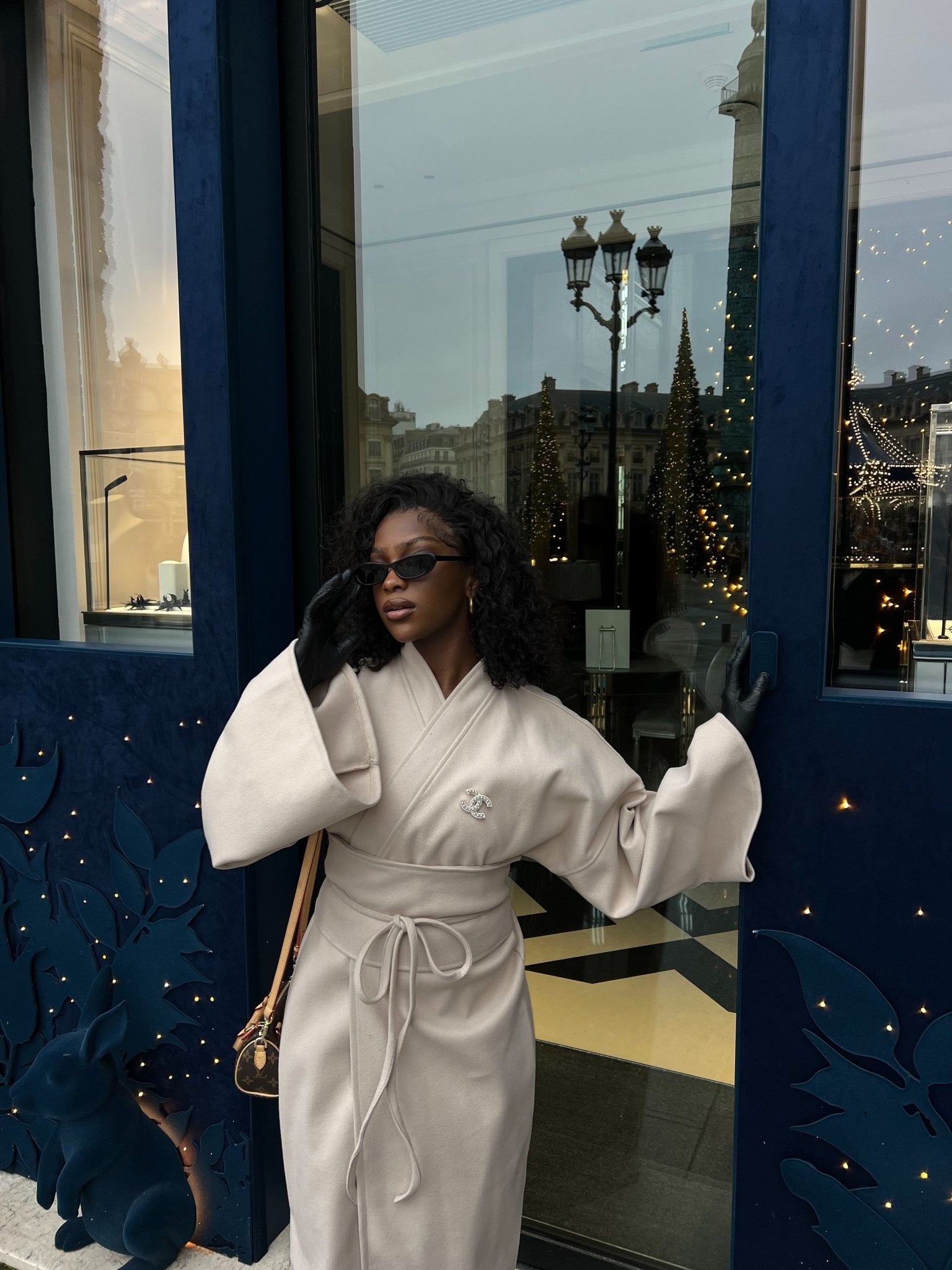 Manteau Aïko Beige )