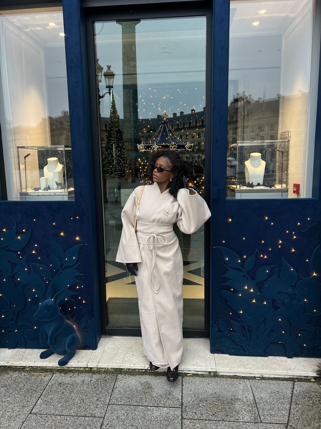 Manteau Aïko Beige )