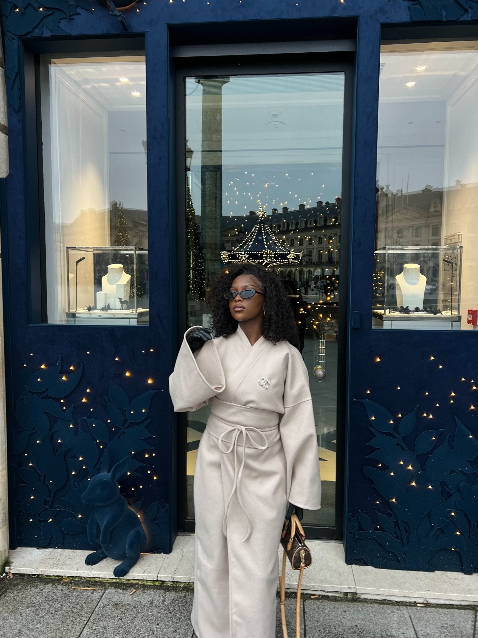 Manteau Aïko Beige )