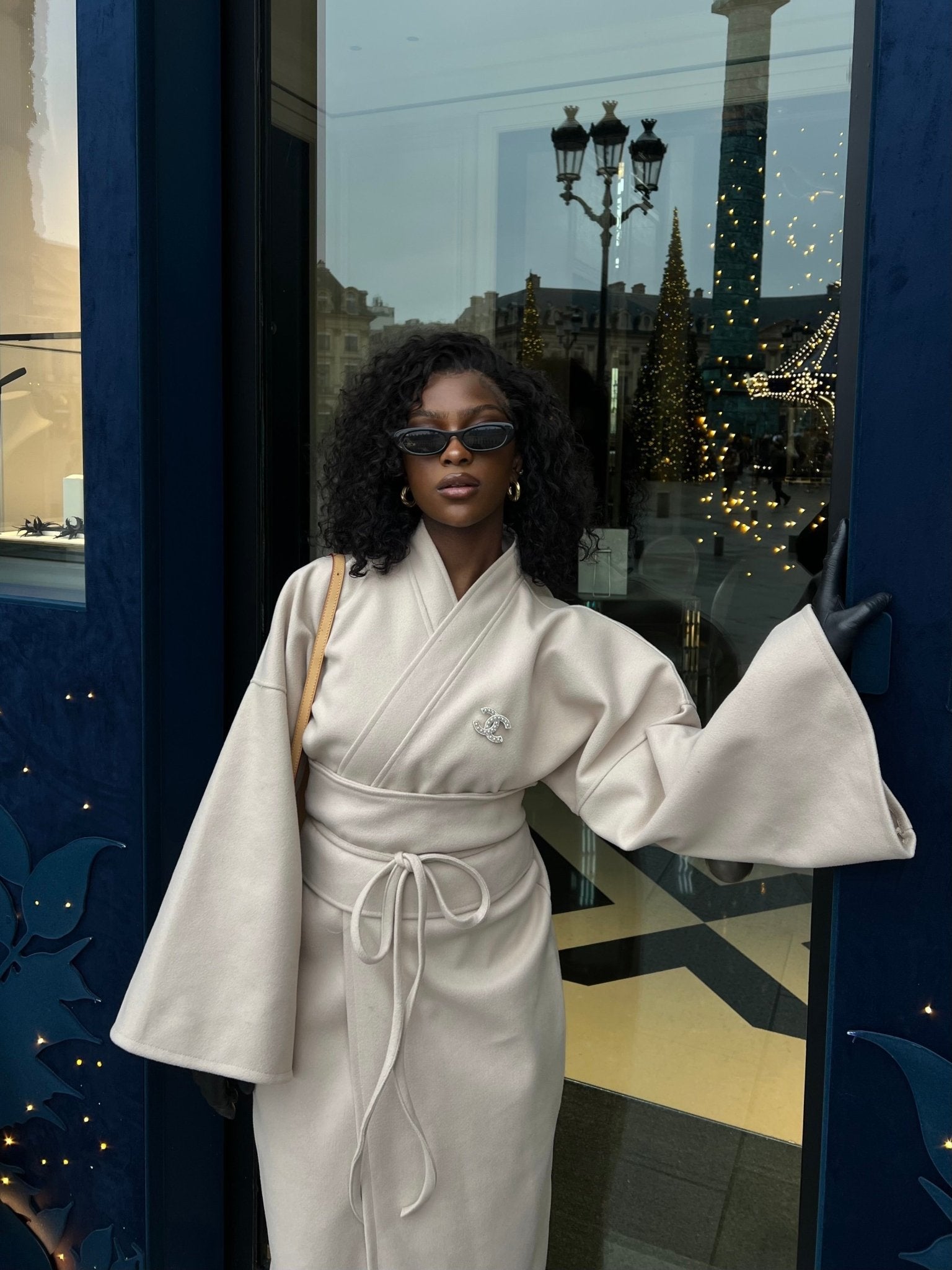 Manteau Aïko Beige )