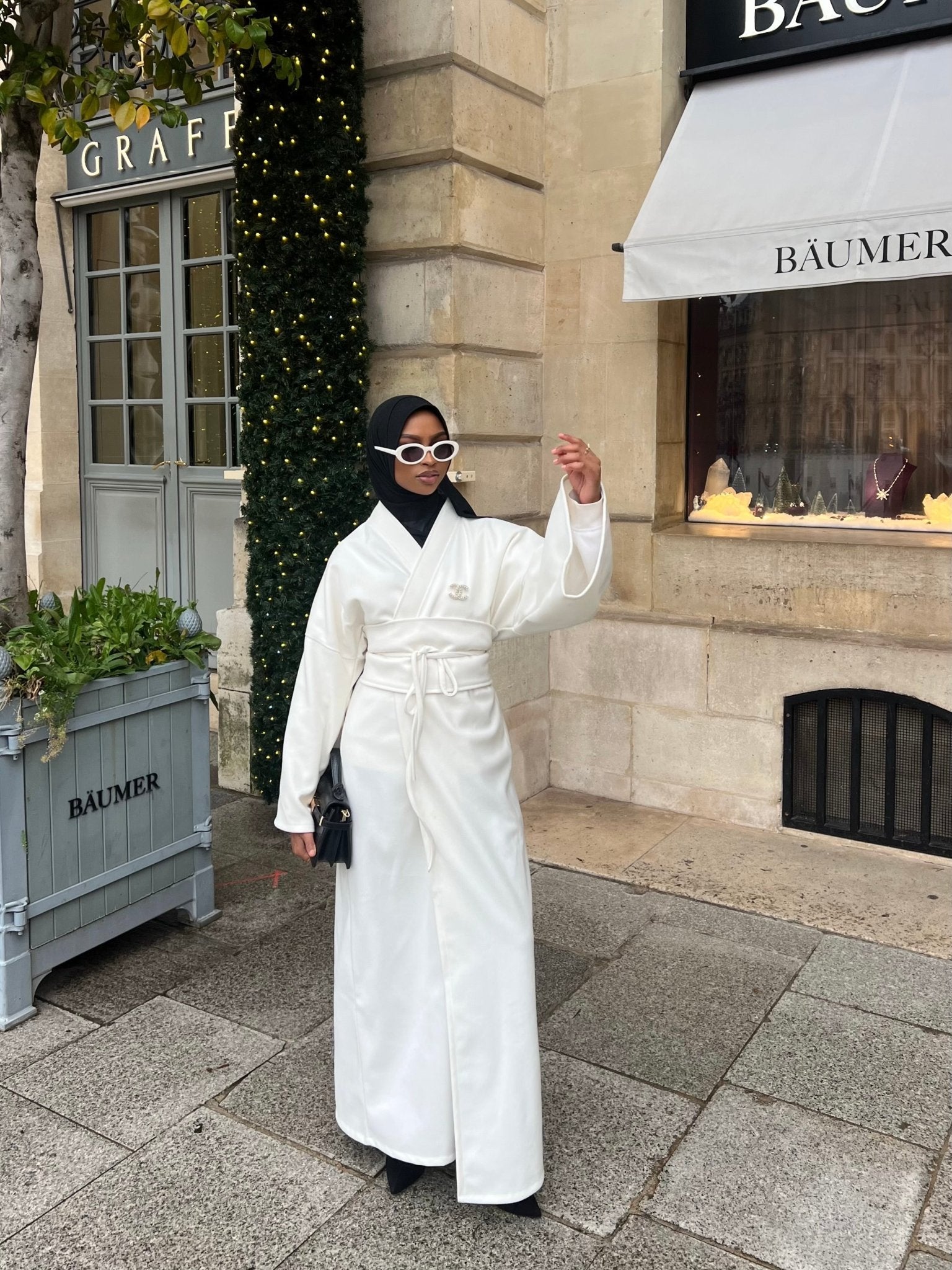 Manteau Aïko Blanc