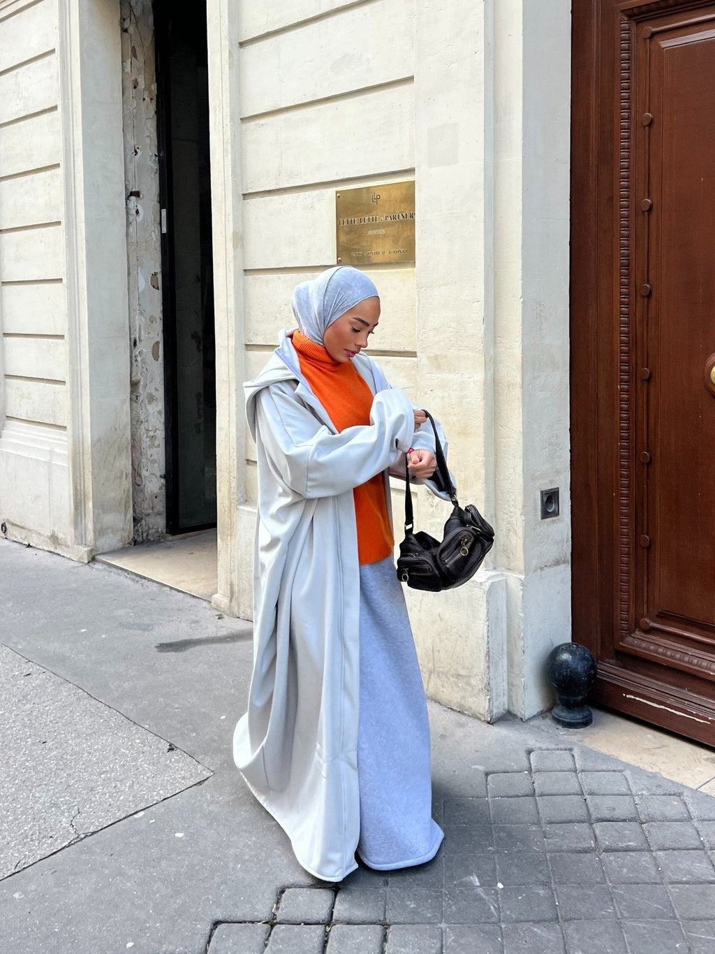 Manteau Kunashi Gris