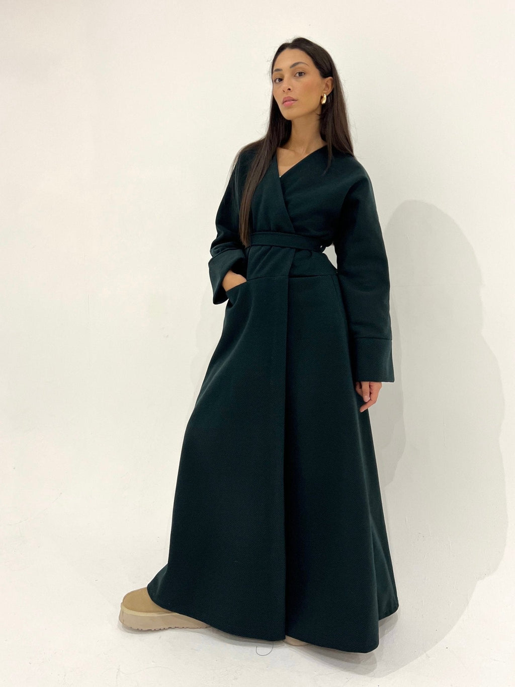 Manteau Lydia Émeraude