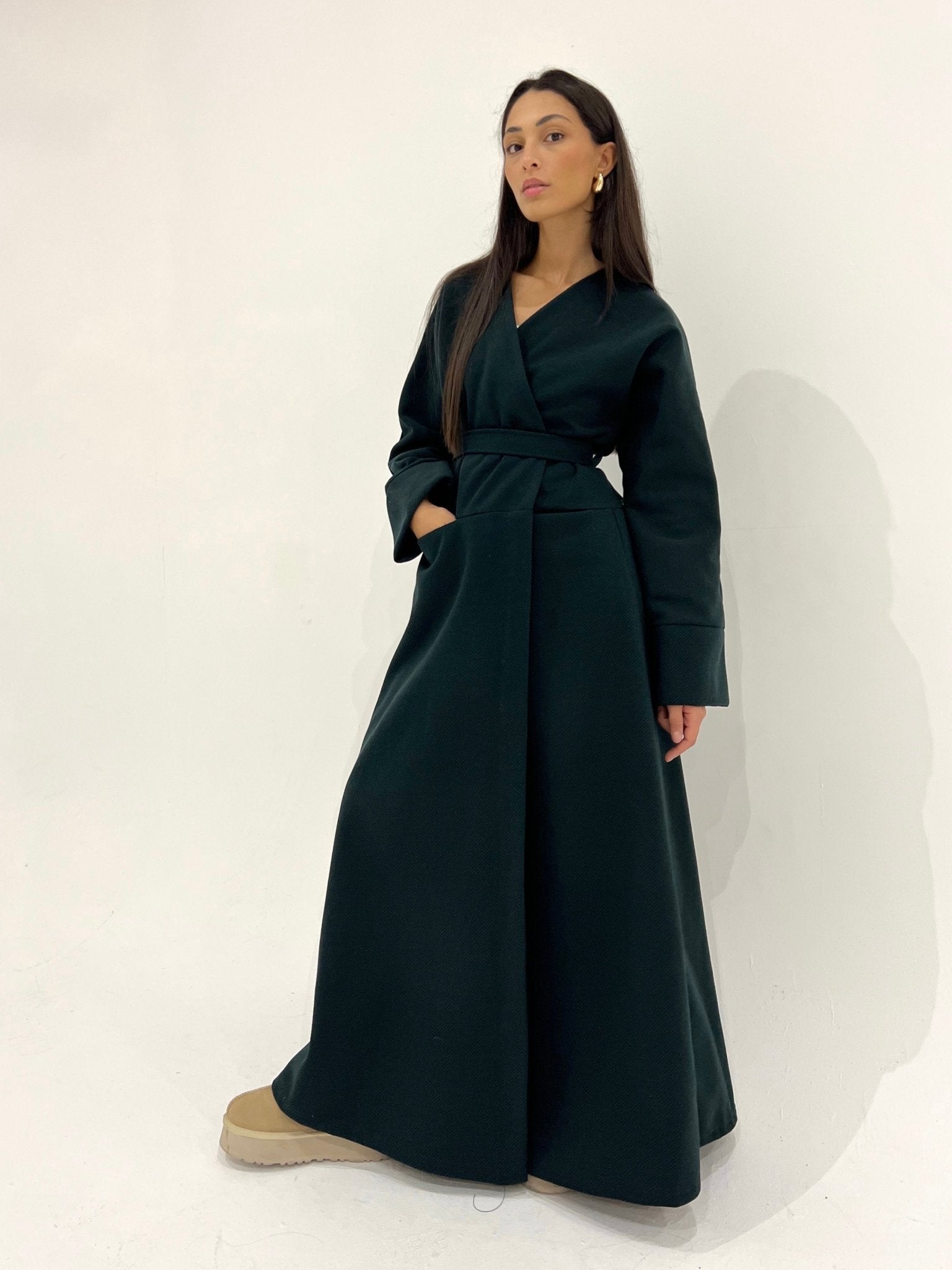 Manteau Lydia Émeraude
