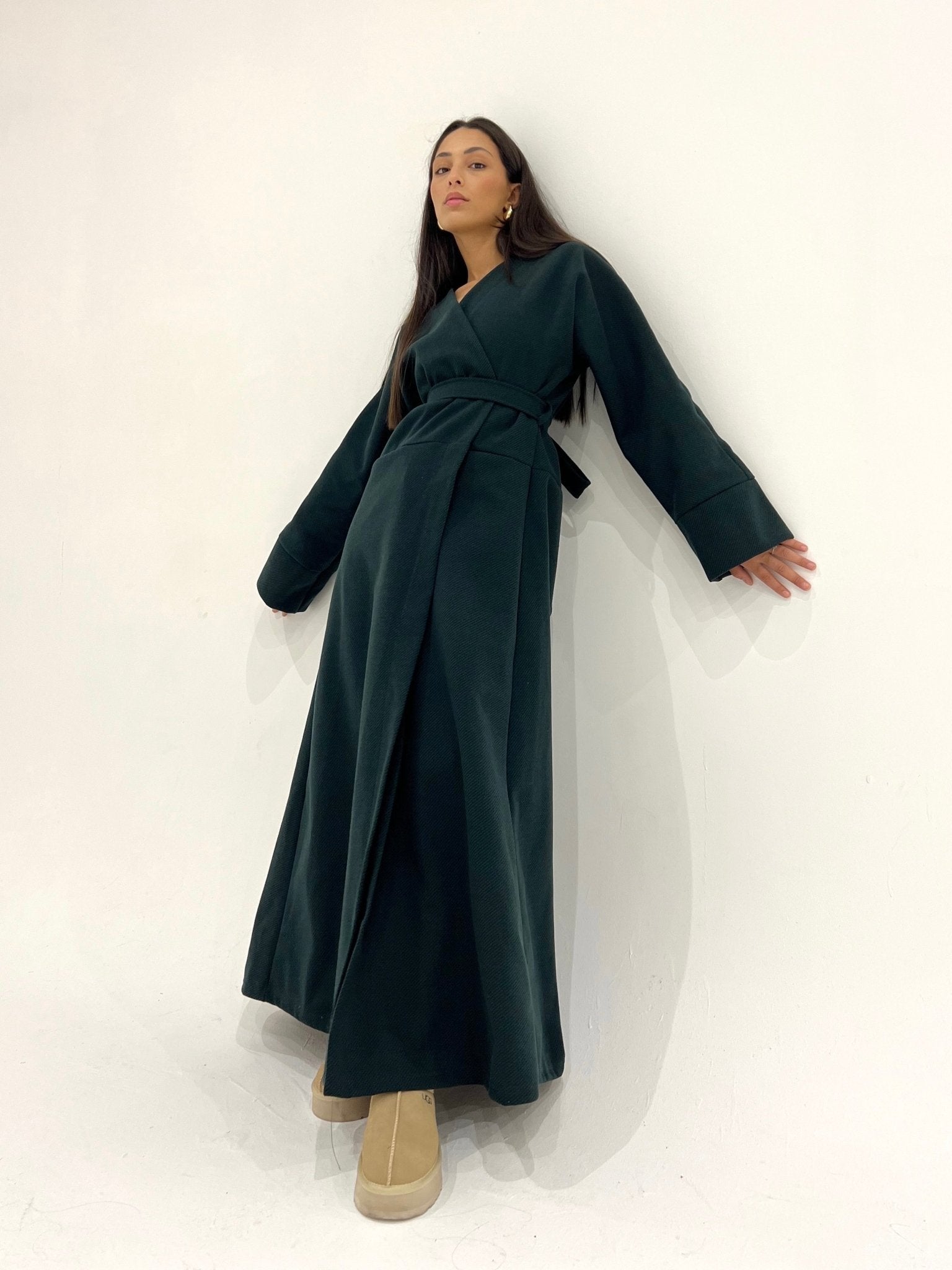 Manteau Lydia Émeraude