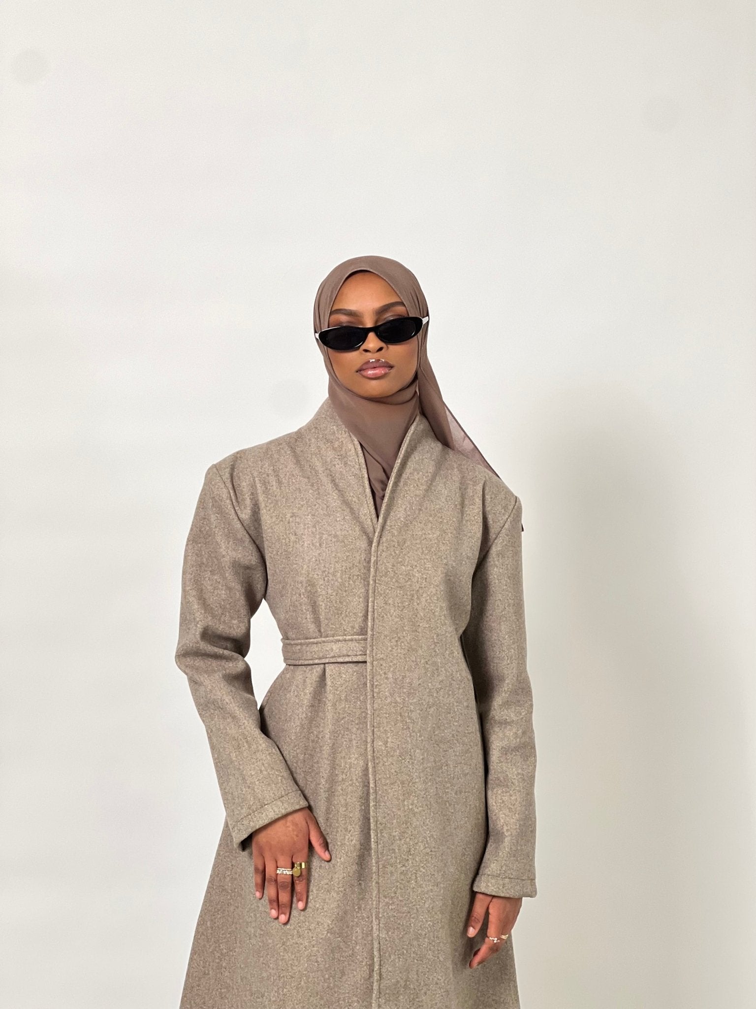 Manteau Oria Taupe