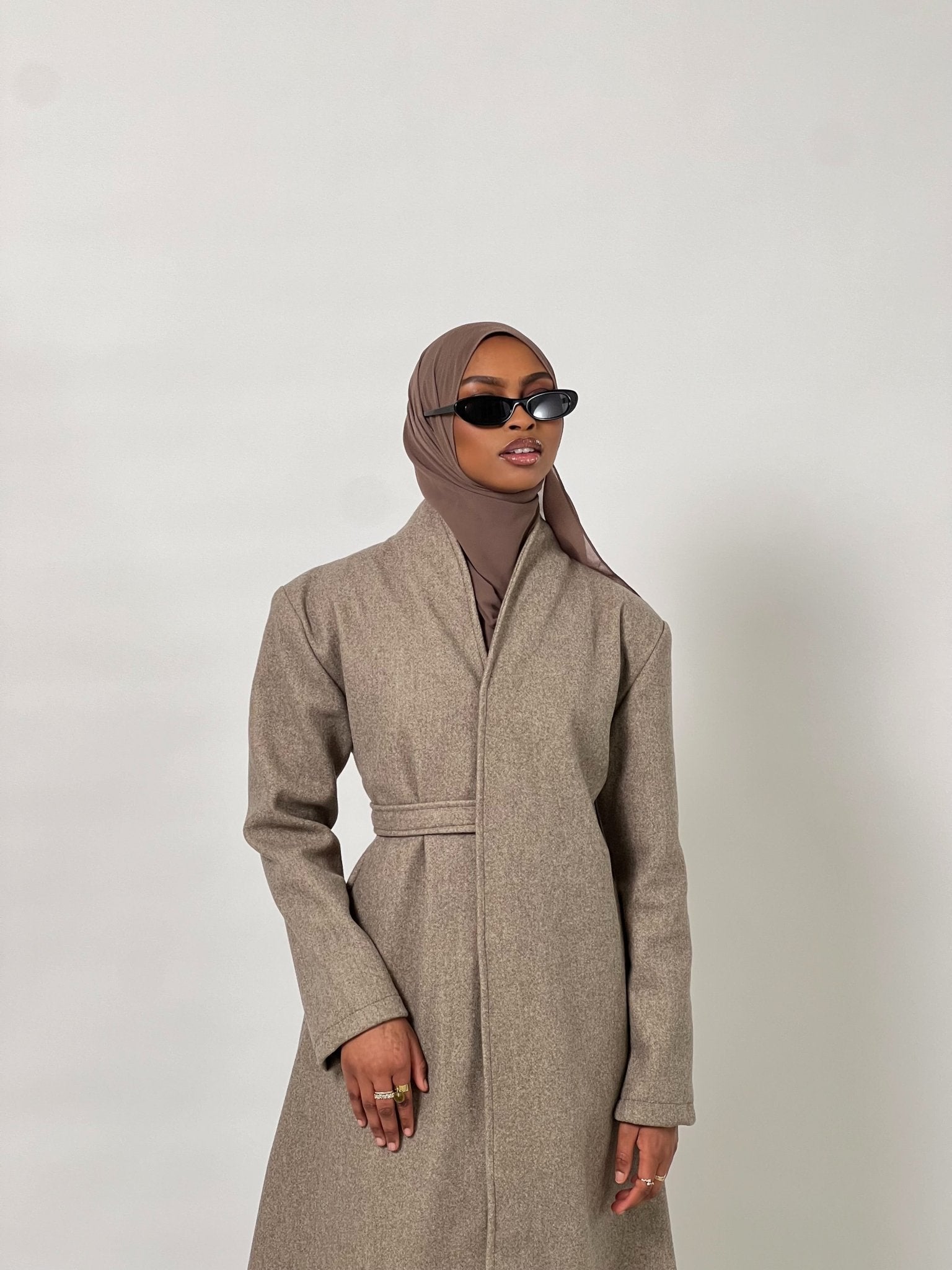 Manteau Oria Taupe