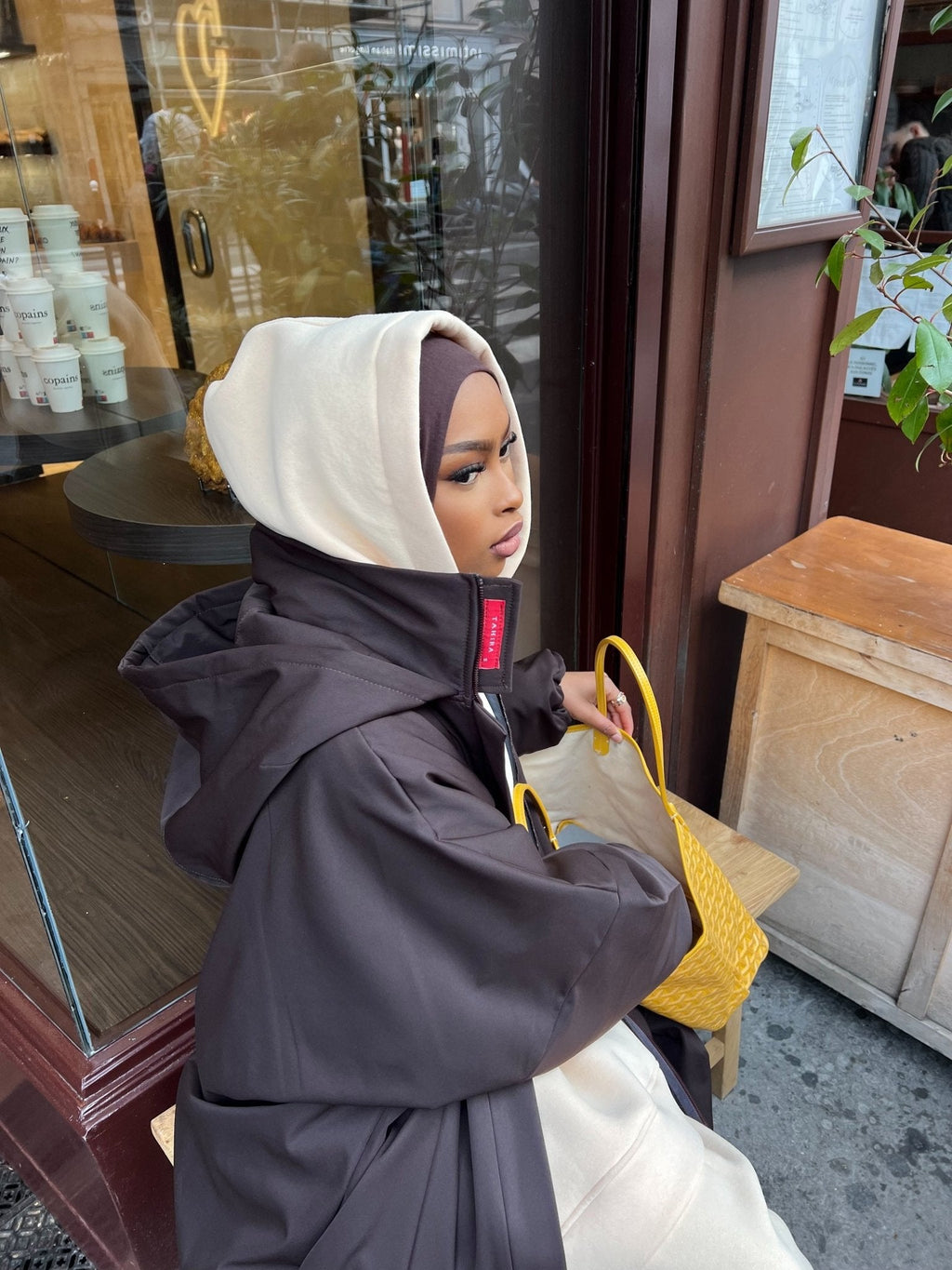 Manteau Sakurai Kunashi Version 2 Marron