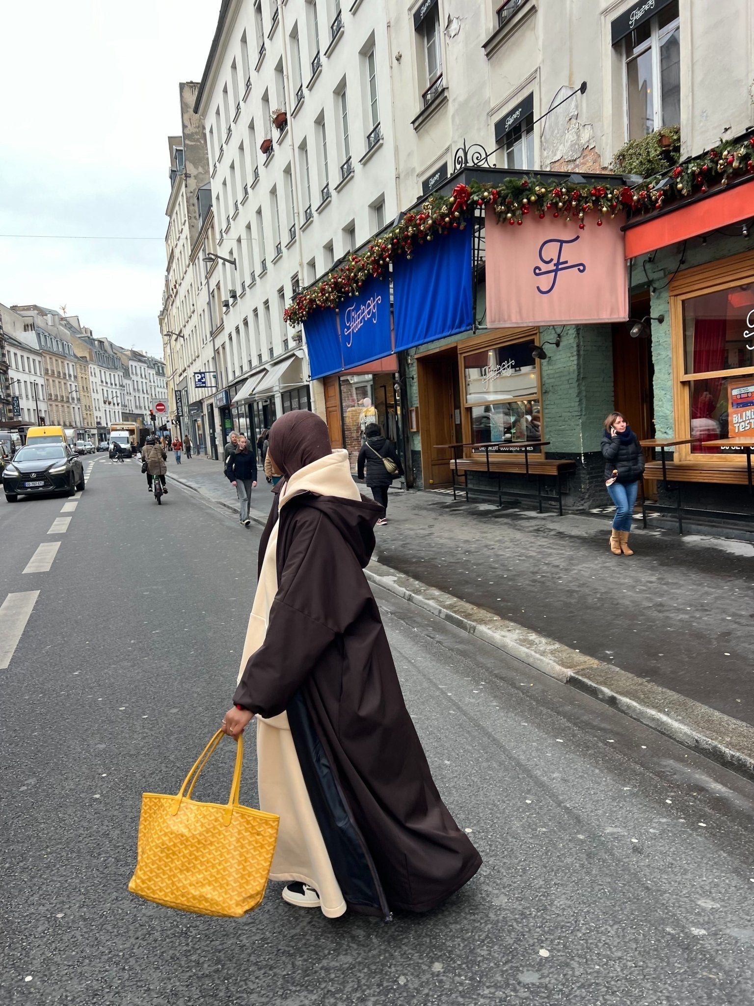 Manteau Sakurai Kunashi Version 2 Marron