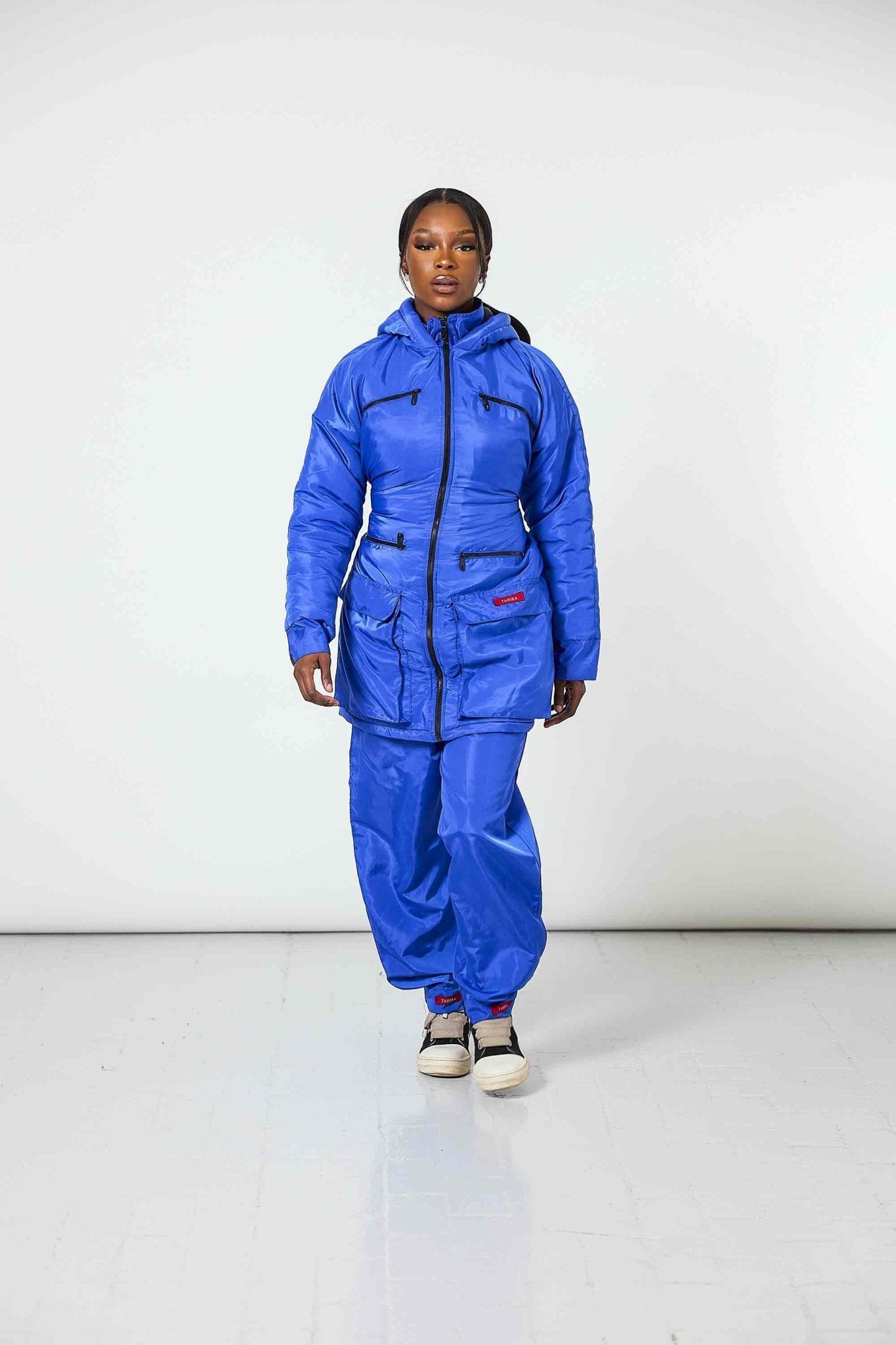 Manteau Snow + Pantalon Offert Bleu Roi