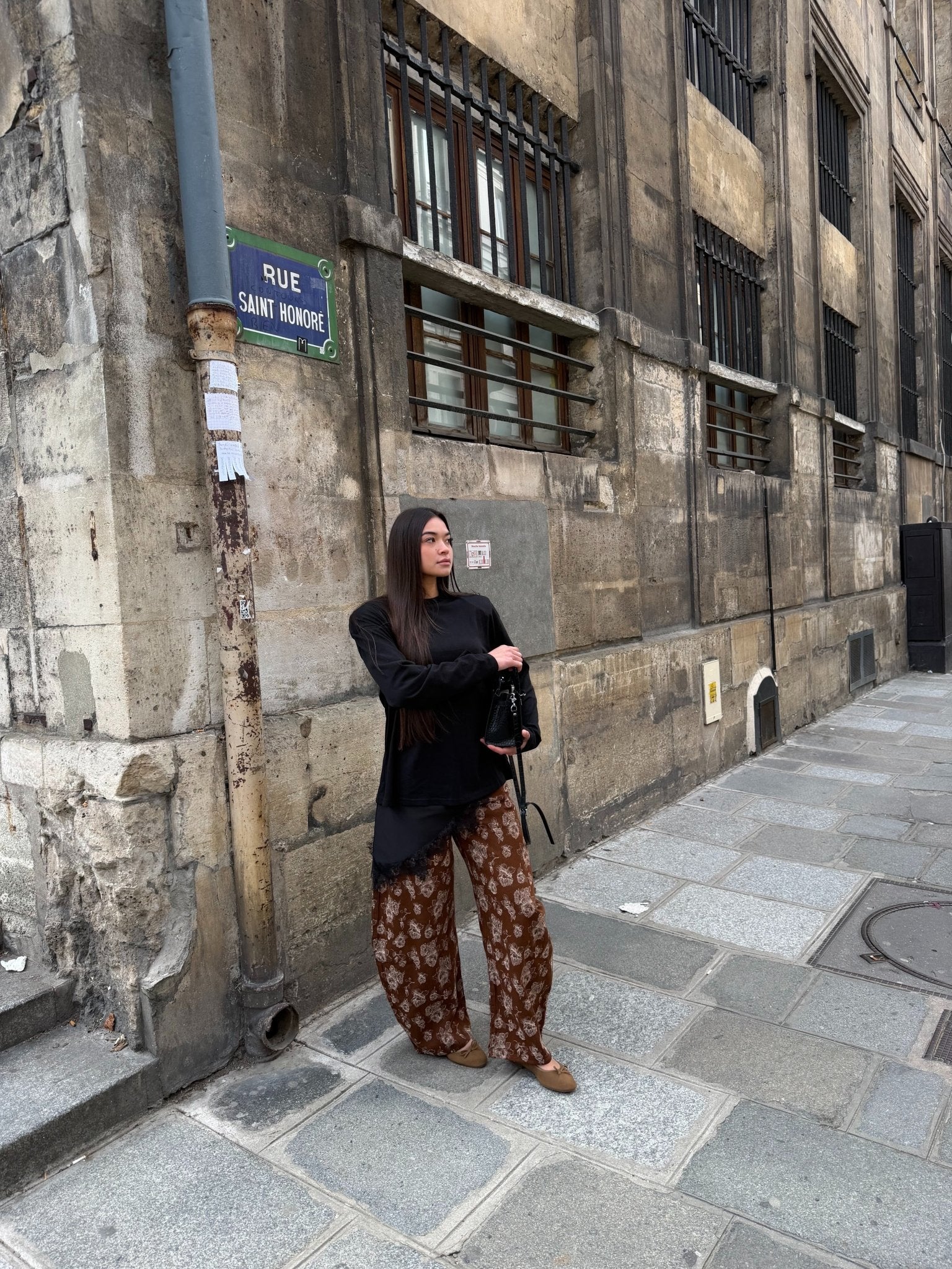 Pantalon Barrel Arama Rouille