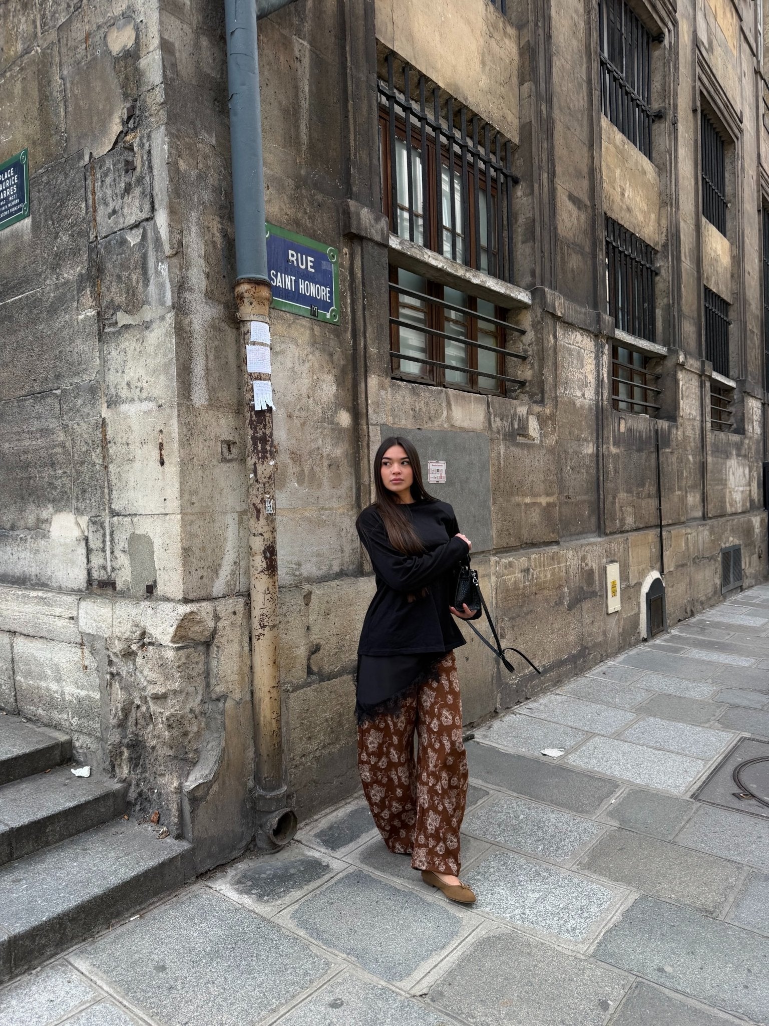 Pantalon Barrel Arama Rouille