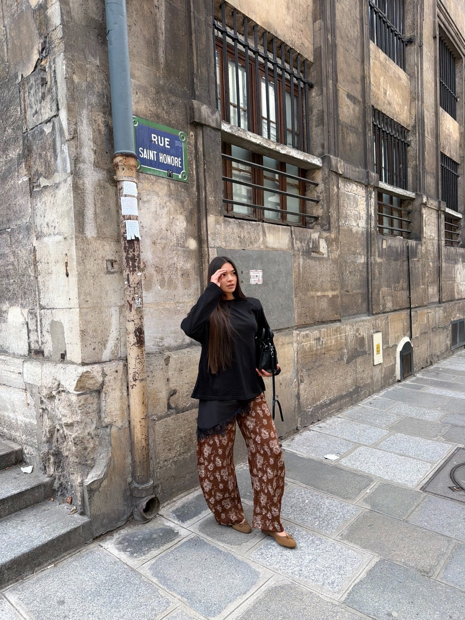 Pantalon Barrel Arama Rouille