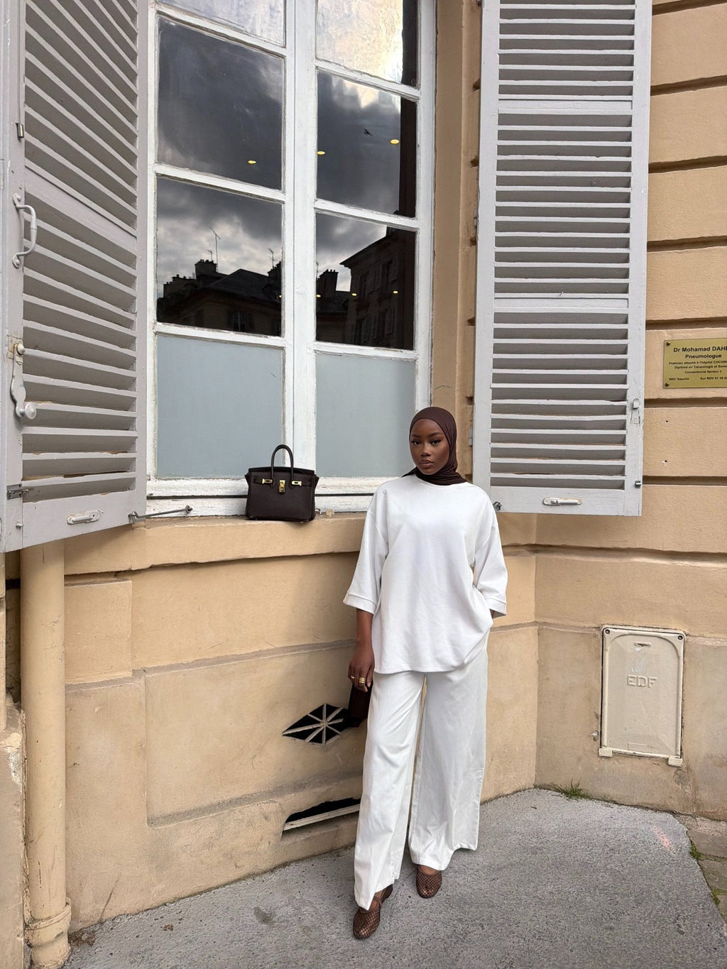 Pantalon Pastel Blanc