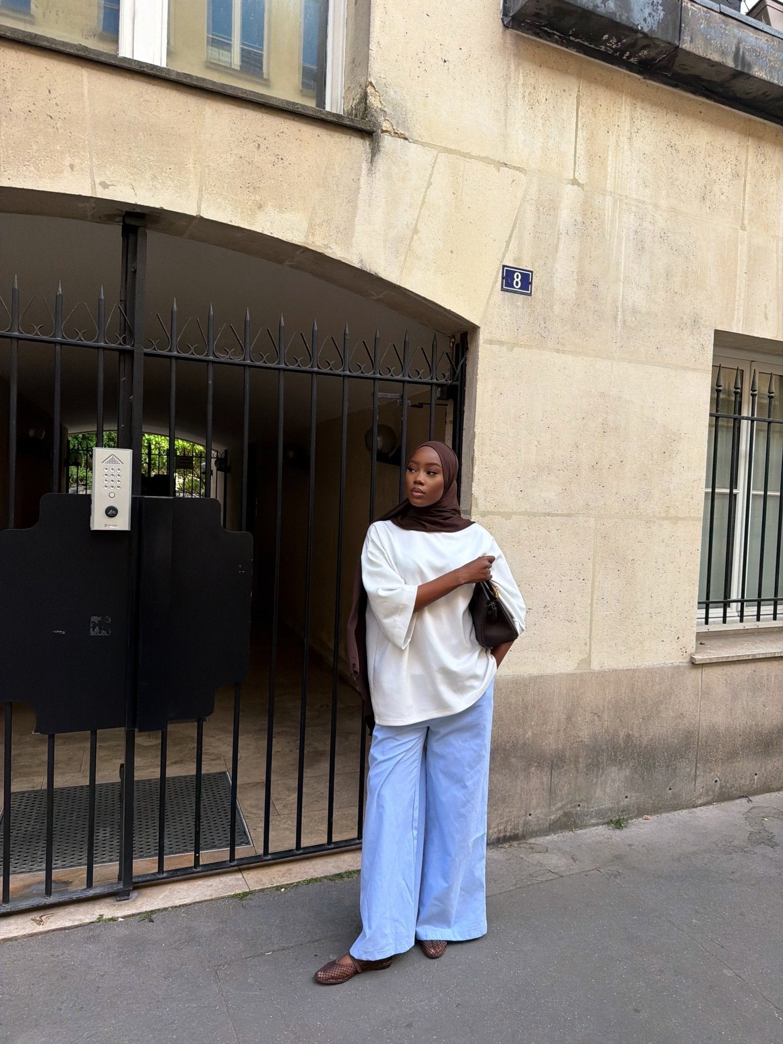 Pantalon Pastel Bleu ciel