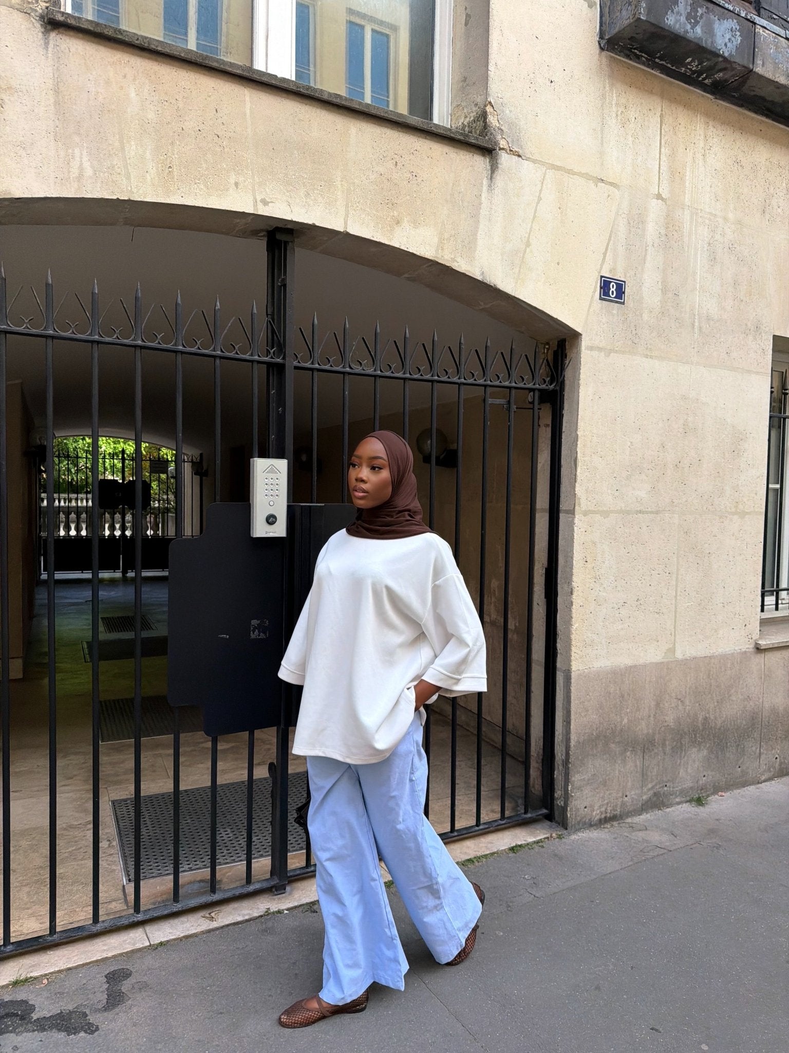 Pantalon Pastel Bleu ciel