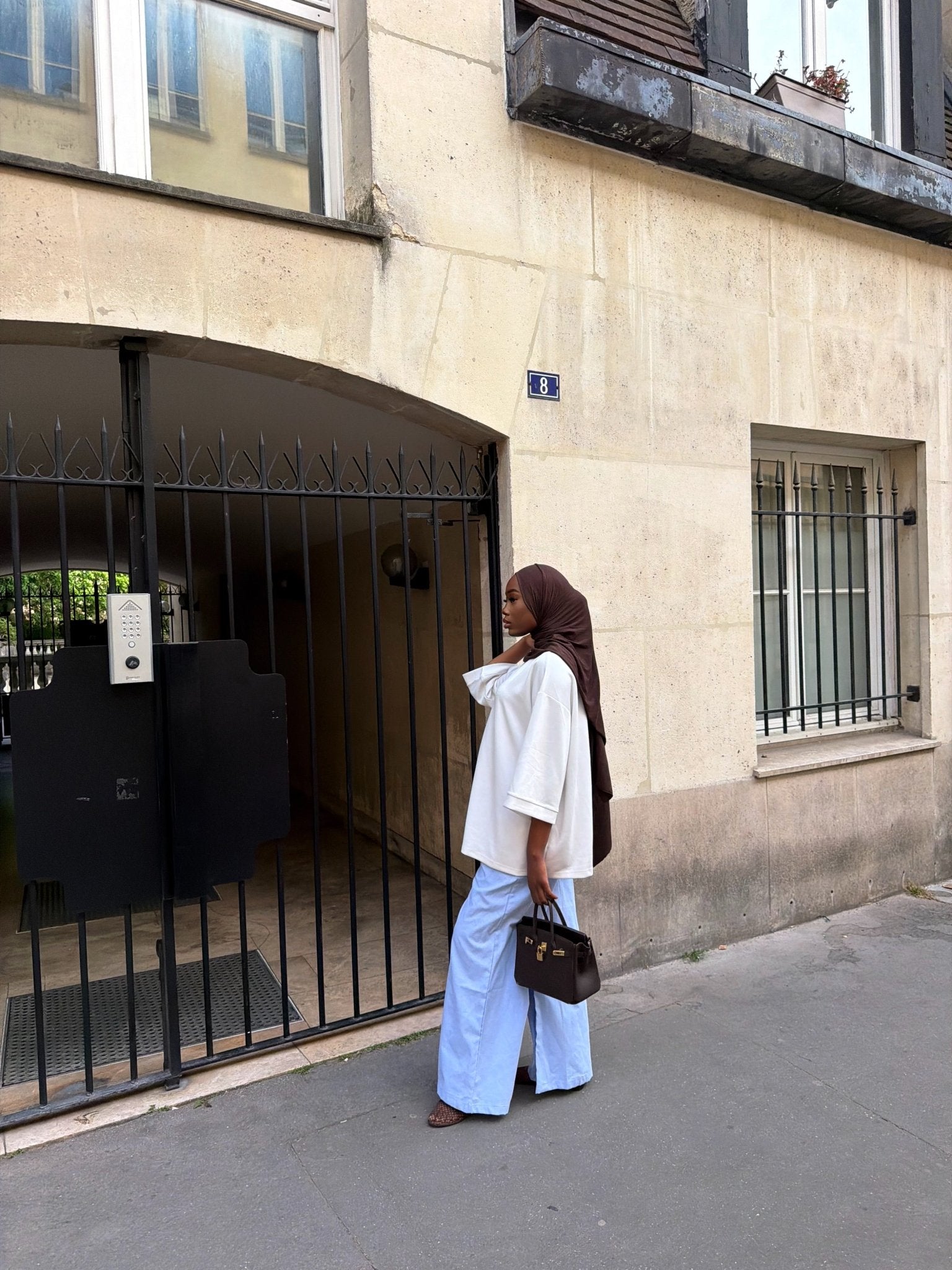 Pantalon Pastel Bleu ciel