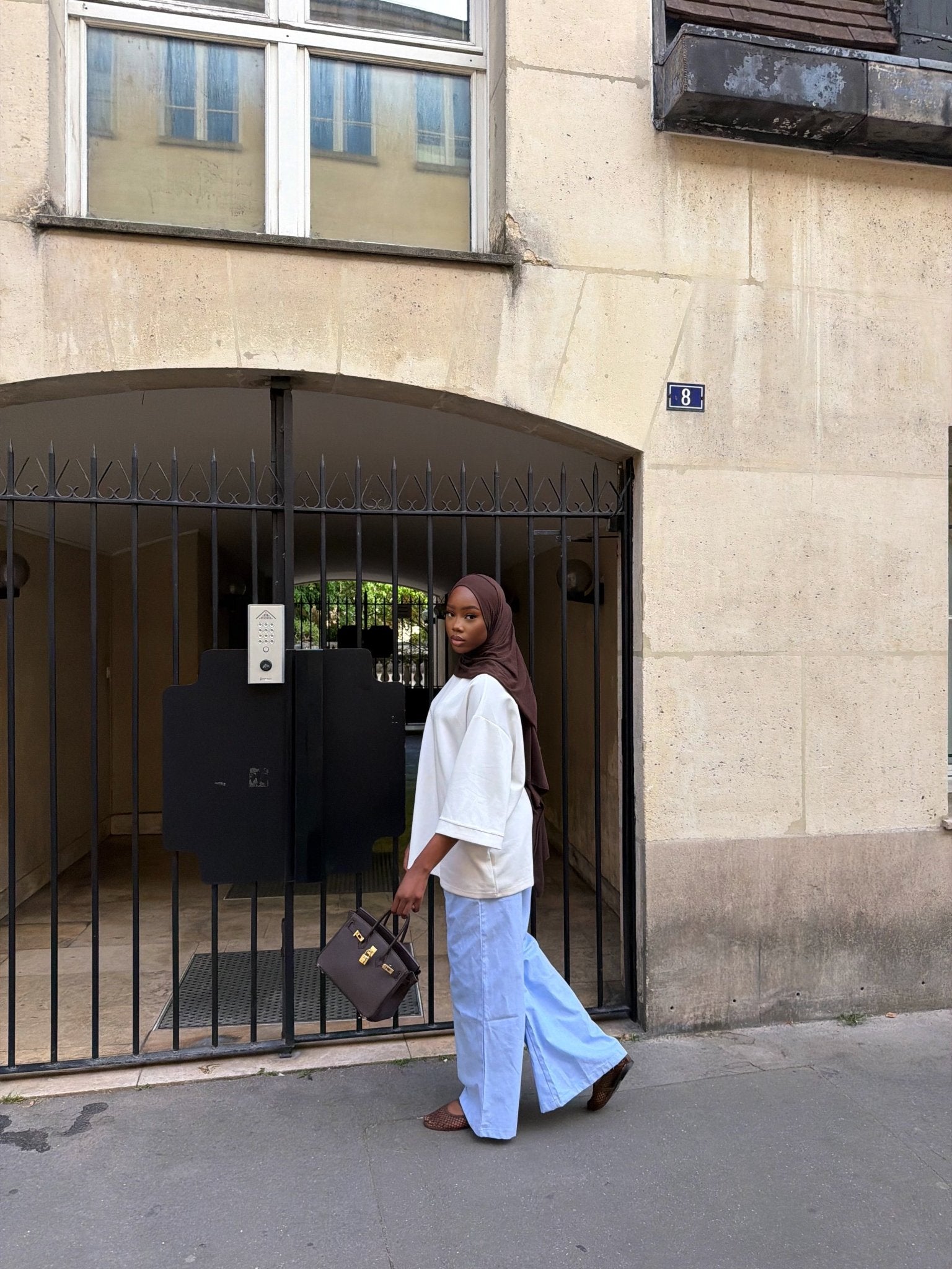 Pantalon Pastel Bleu ciel