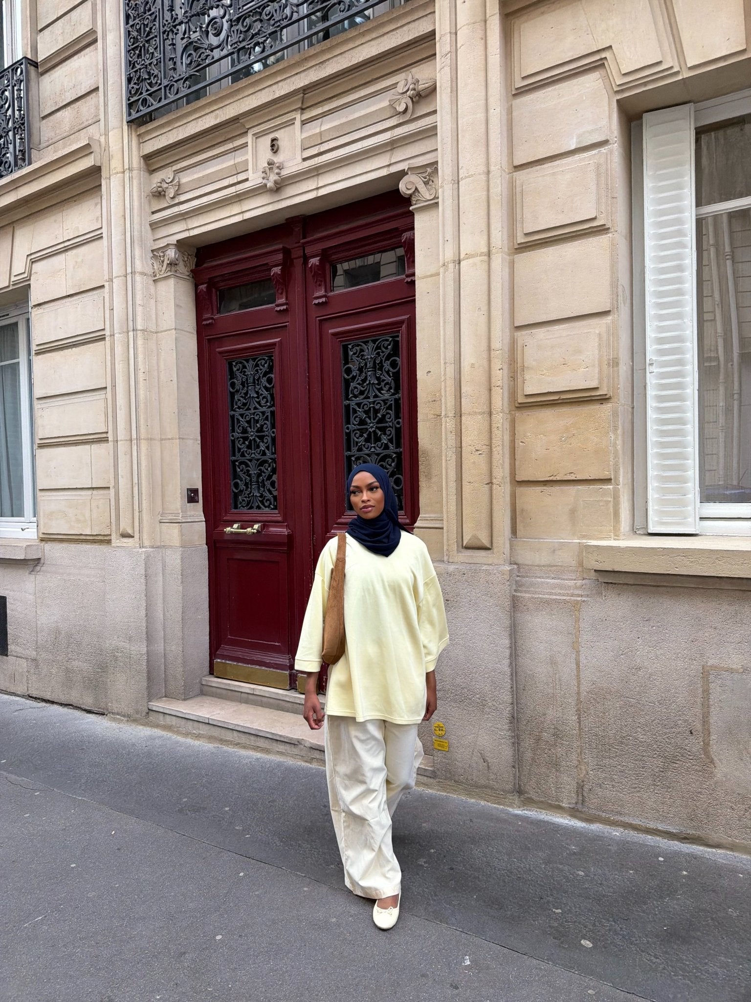 Pantalon Pastel Jaune