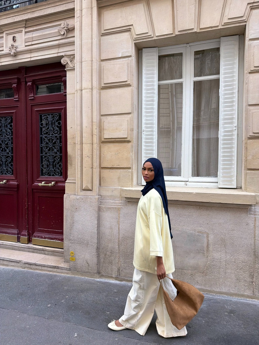Pantalon Pastel Jaune