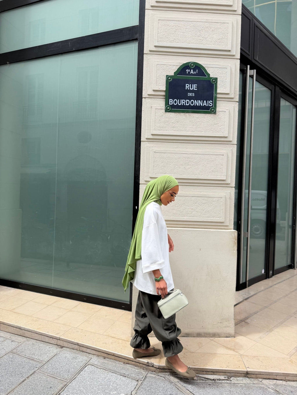 Pantalon Sana - Kaki foncé