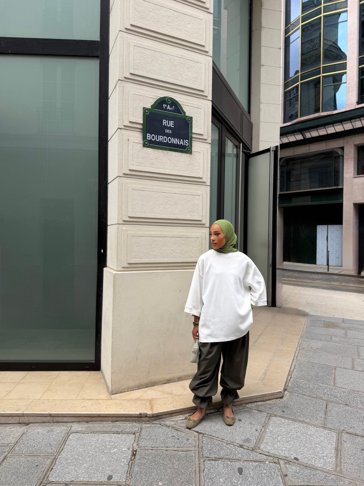 Pantalon Sana - Kaki foncé