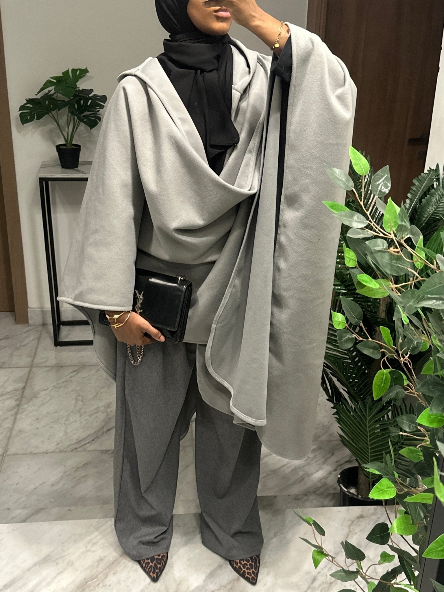 Poncho Nayra Gris