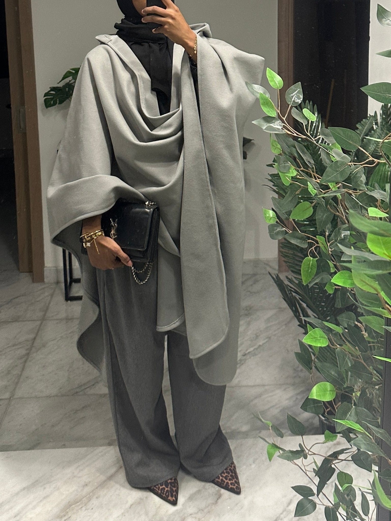 Poncho Nayra Gris