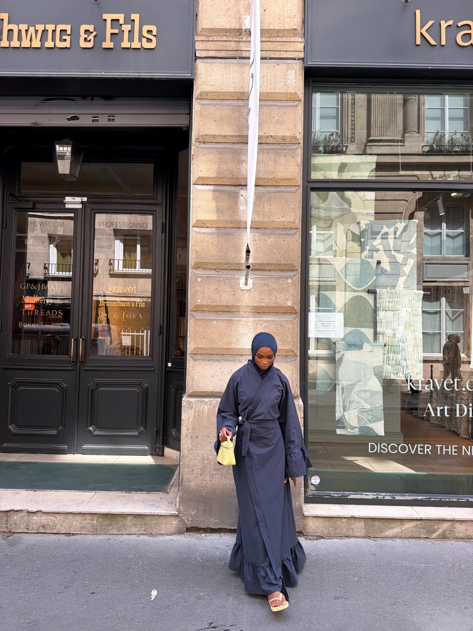 Robe Alya - Bleu nuit