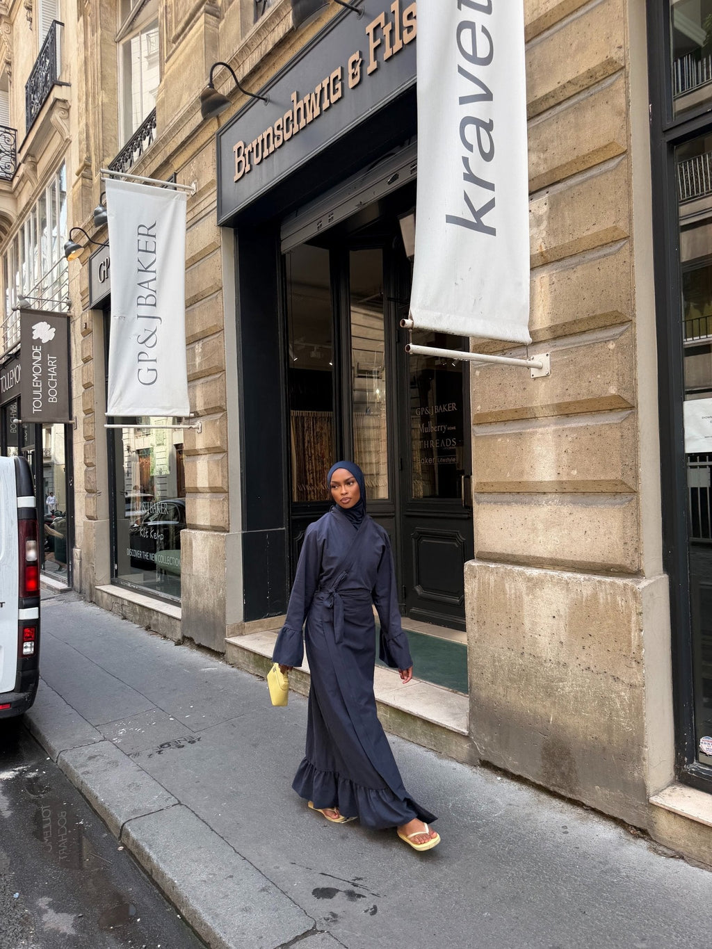 Robe Alya - Bleu nuit