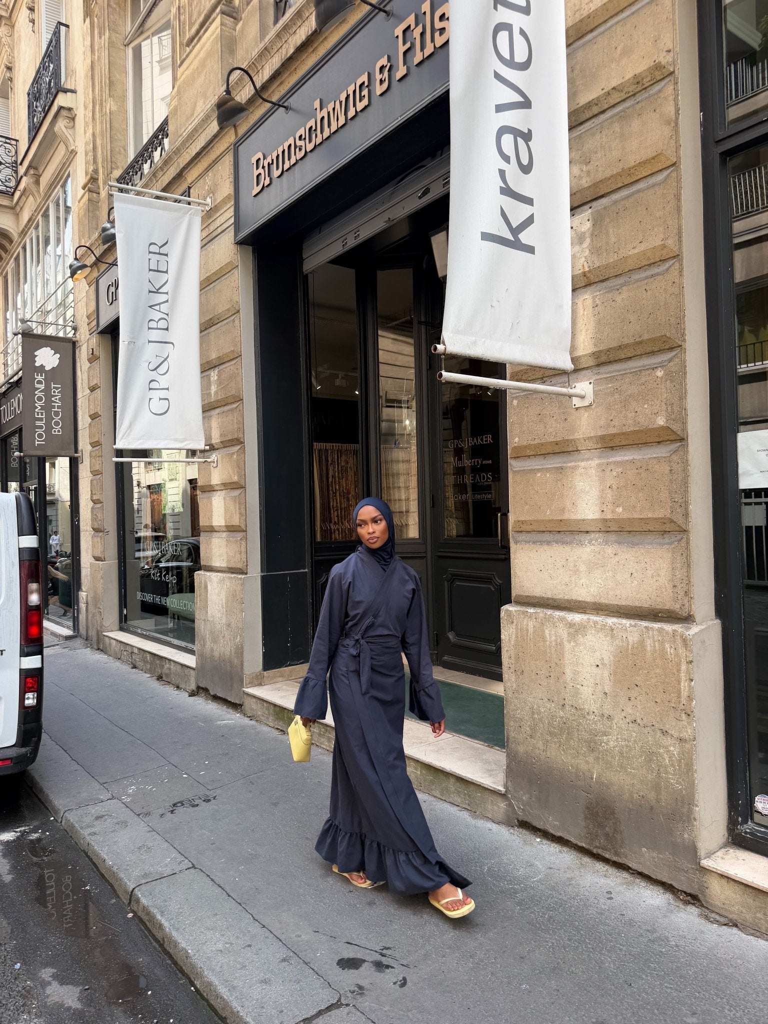 Robe Alya - Bleu nuit
