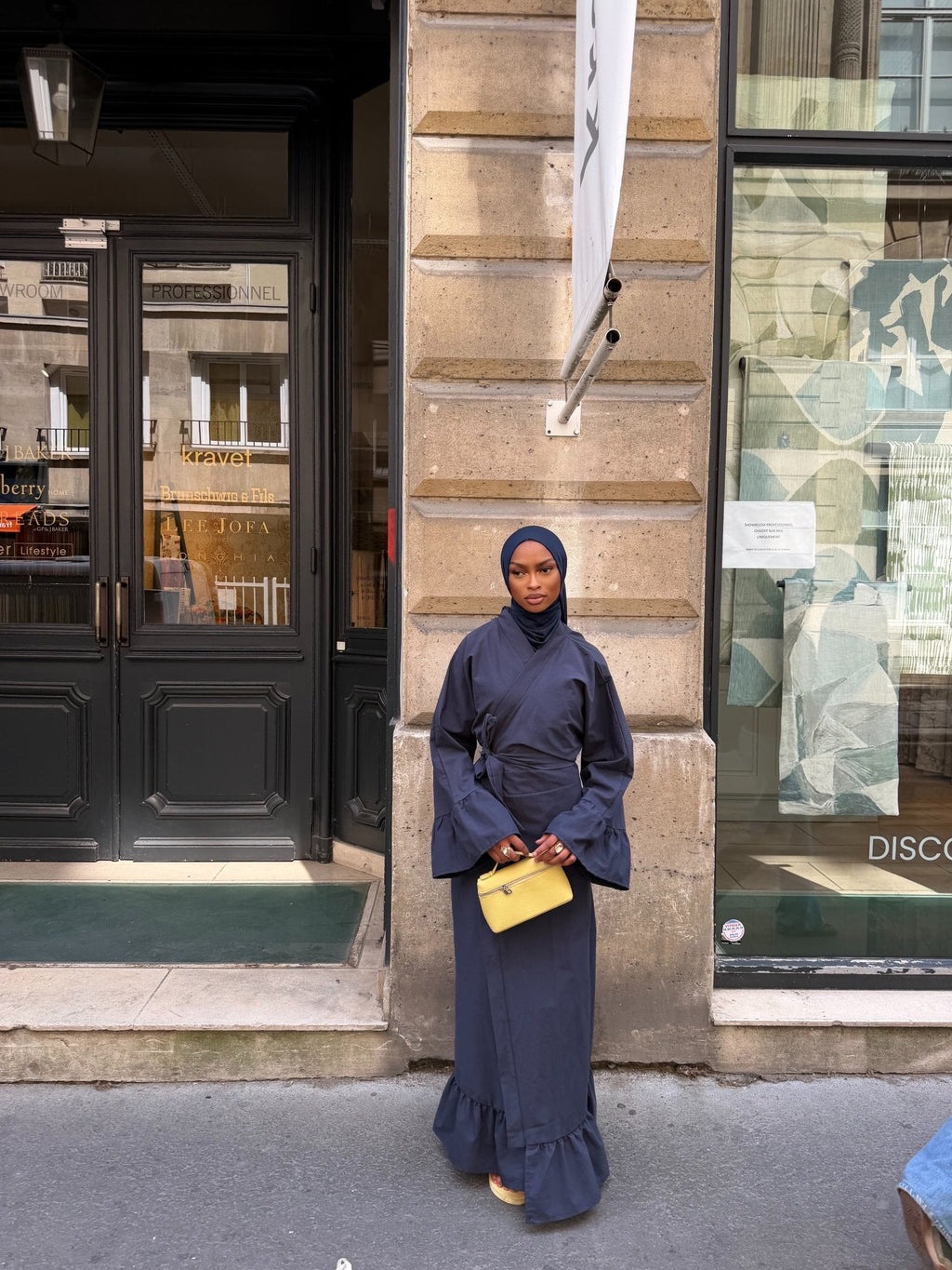 Robe Alya - Bleu nuit