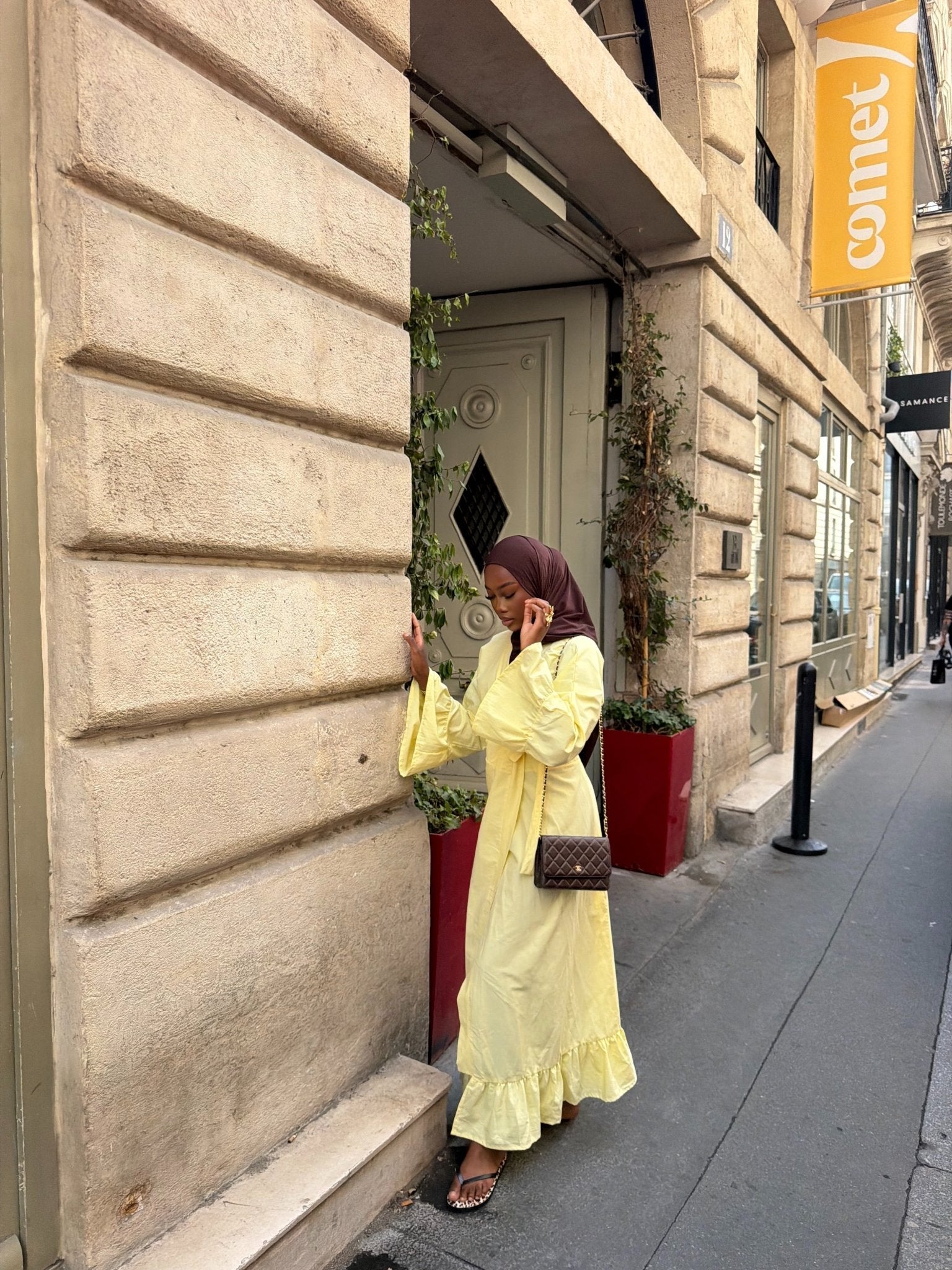 Robe Alya - Jaune