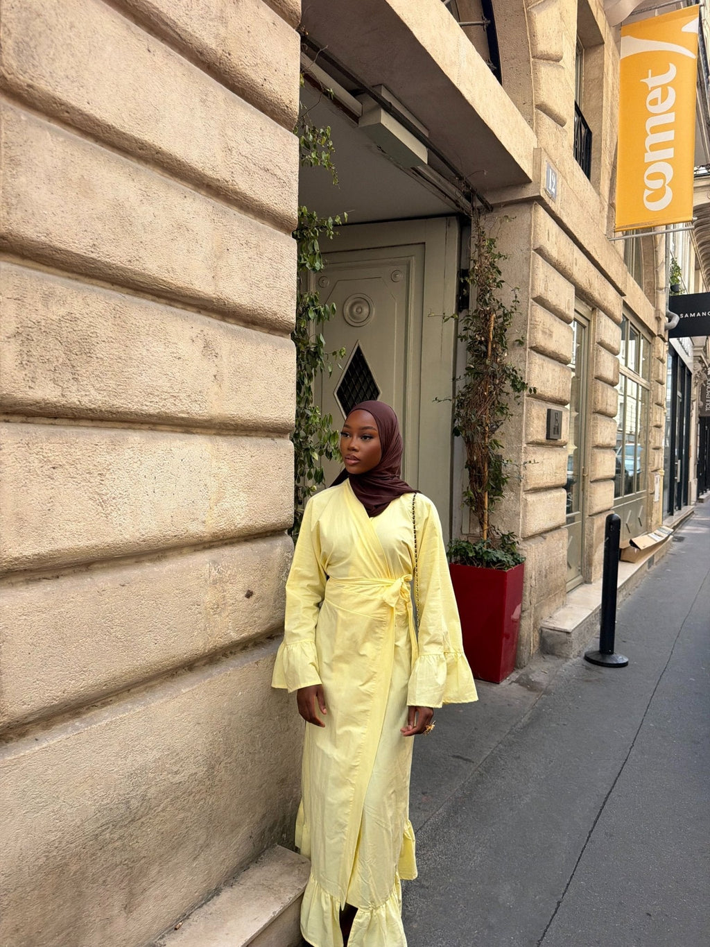 Robe Alya - Jaune