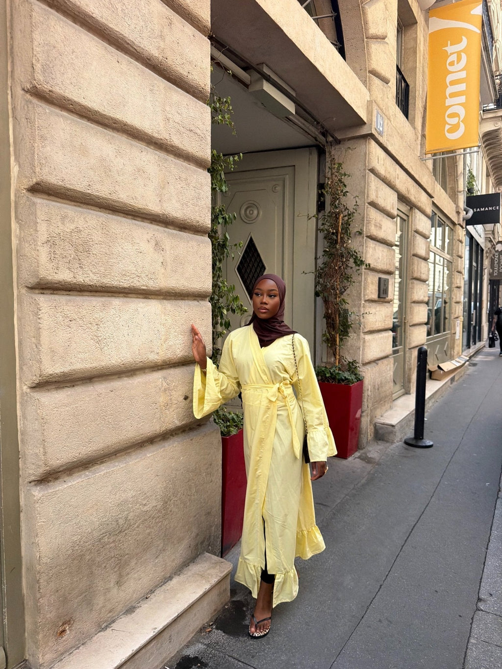 Robe Alya - Jaune