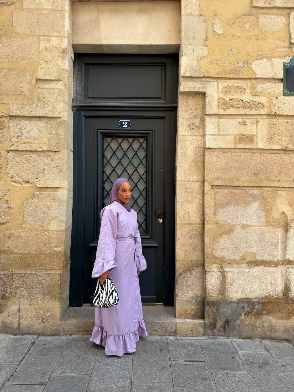 Robe Alya - Violet lilas