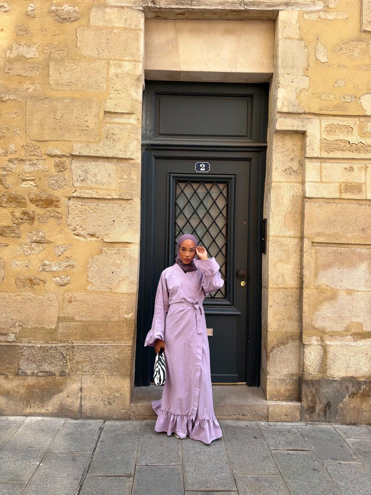 Robe Alya - Violet lilas