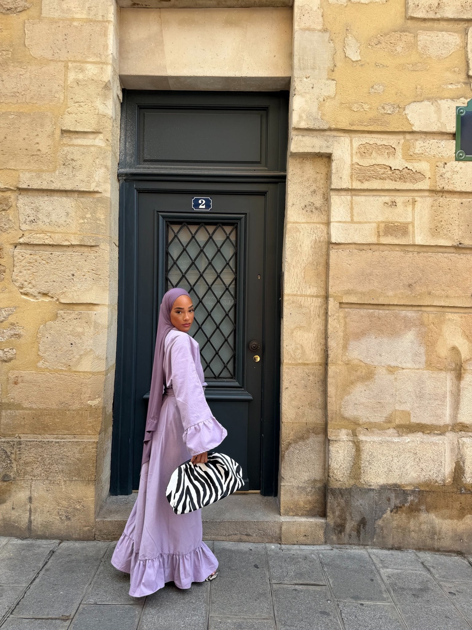 Robe Alya - Violet lilas